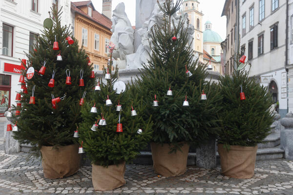 festive trees