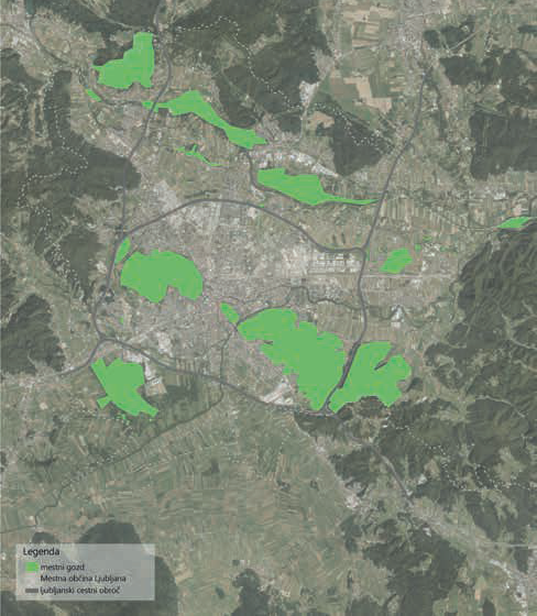 Obmocje mestnih gozdov Ljubljane