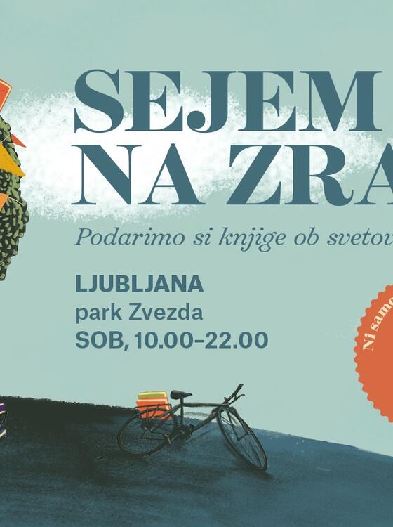 V parku Zvezda knjižni Sejem na zraku » Mestna občina Ljubljana