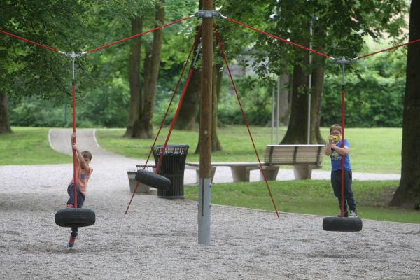 Otroško igrišče v parku Kodeljevo