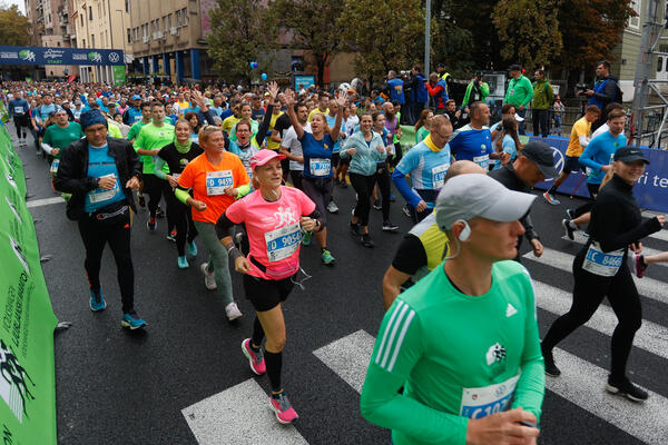 Ljubljanski maraton. Foto: N. Rovan