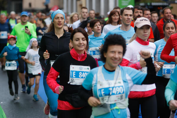Ljubljanski maraton. Foto: N. Rovan