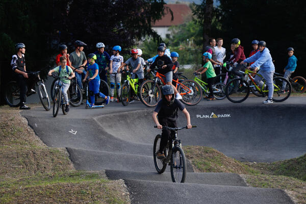 the bike park opening