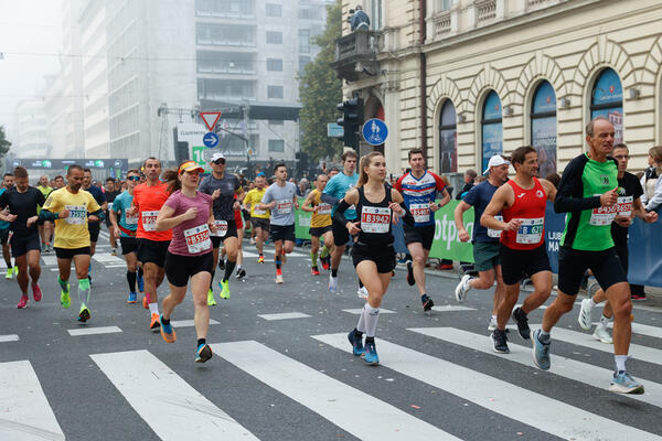 Ljubljanski maraton. Foto: N. Rovan 