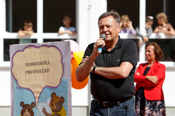 župan Zoran Janković med nagovorom 
