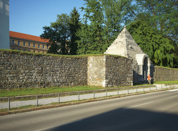 Roman Wall. Photo: archive City of Ljubljana