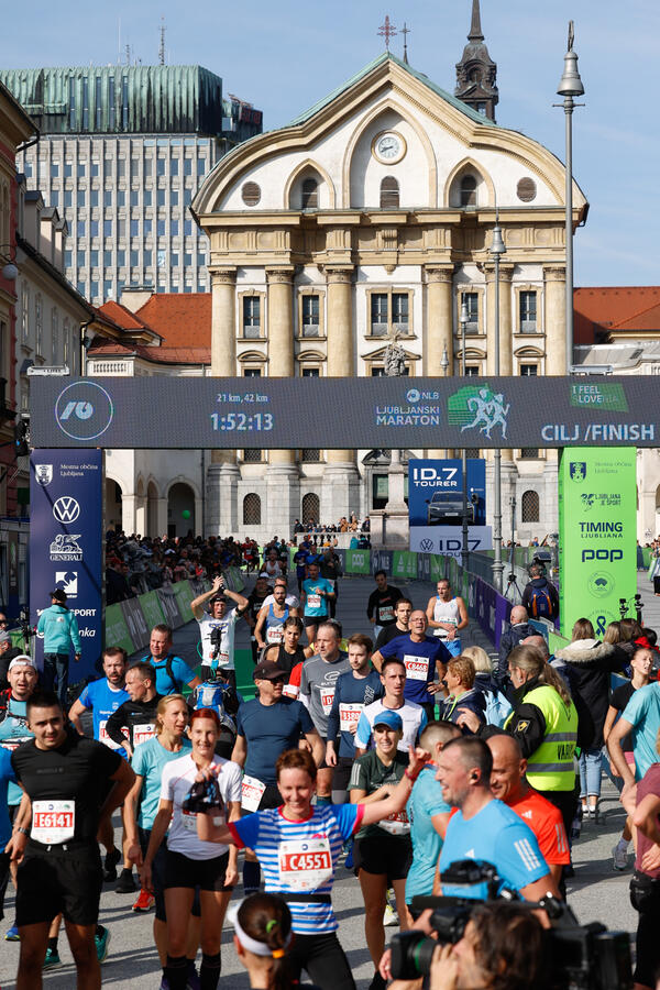 Ljubljanski maraton. Foto: N. Rovan 