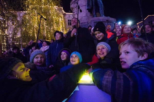 prizig praznicne osvetlitve Ljubljane