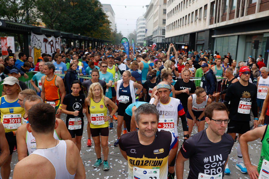 Na startu maratona. Foto: N. Rovan 