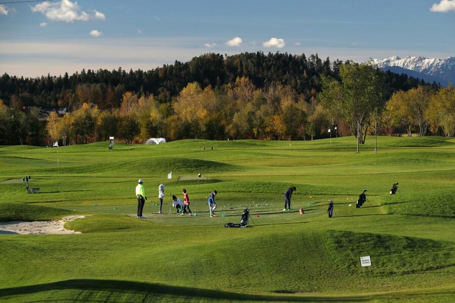 Golf center Stanežiče. Foto: arhiv JZ Šport Ljubljana