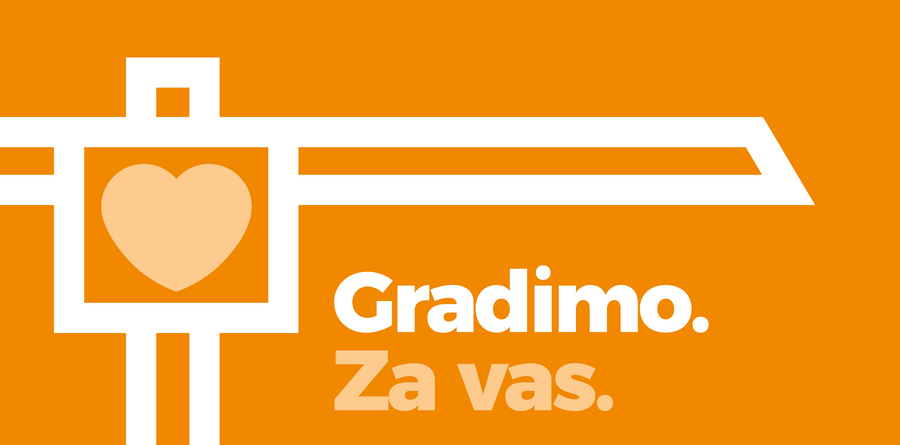 Banner Gradimo za vas. Foto: arhiv MOL