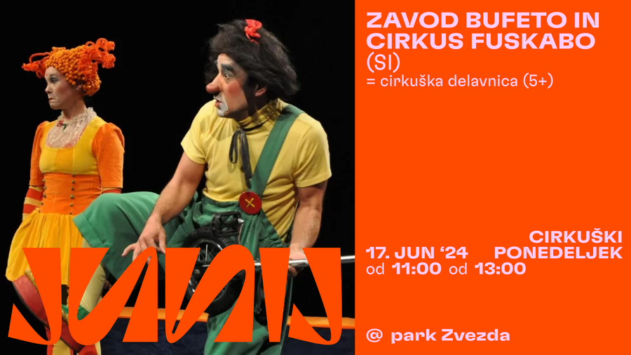 Junij v Ljubljani: Banner Zavod Bufeto