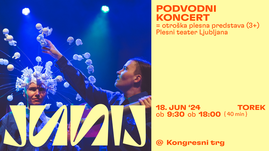 Junij v Ljubljani: Banner Podvodni koncert